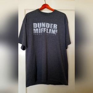 Dunder Mifflin Charcoal Graphic Tee - Men’s Short Sleeve